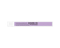 PDC Short Stay® Alert Bands® Tyvek® "COVID-19 Pre-screened" Pre-printed, 1" x 10" Adult/Pediatric Lavender, 1000 per Box | 3050P-23-PDR