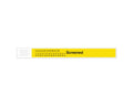 PDC Short Stay® Alert Bands® Tyvek® Wristband "Screened" Pre-printed, 1" x 10" Adult/Pediatric Yellow, 1000 per Box | 3050C-14-PDR