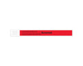 PDC Short Stay® Alert Bands® Tyvek® "Screened" Pre-printed, 1" x 10" Adult/Pediatric Red, 1000 per Box | 3050C-16-PDR