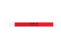 PDC Short Stay® Alert Bands® Tyvek® "COVID-19 Pre-screened" Pre-printed, 1" x 10" Adult/Pediatric Red, 1000 per Box | 3050P-16-PDR