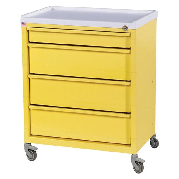 Harloff Manufacturing Treatment Cart (4) Drawer - ETC-4