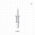 Spike, Non-Vented, Barb Connector - Fits 1/4 inch ID Tubing (0.25 inch, 6.35 mm) - 31297