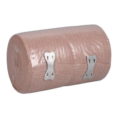 Ambra Leroy Medical -Valuelastic Elastic Support Bandage Elastic/Cotton/Polyester 4"x10yd Tan Non-Sterile Each, 10 EA/BX 73410