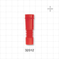 Suction Connector, Red - Fits 30 FR OD Tubing (0.393 inch, 10 mm) - 32012
