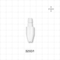 Tubing Weight, Natural - Fits 1/4 inch ID Tubing (0.25 inch, 6.35 mm) - 32031
