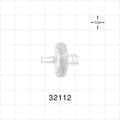 Transducer Protector, Male Luer Slip Inlet, Female Luer Lock Outlet - 0.2 Micron - 32112