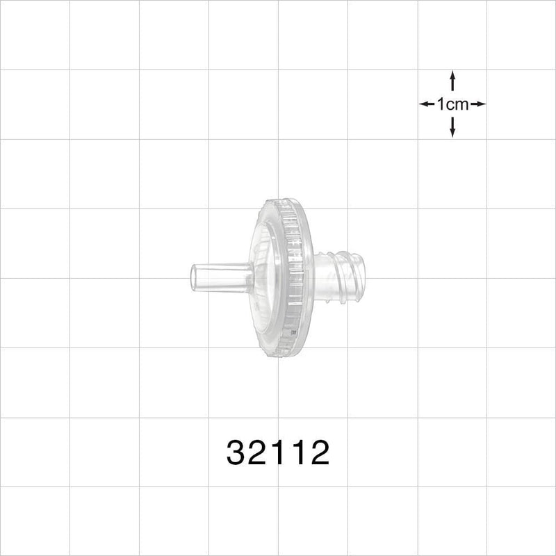 Transducer Protector, Male Luer Slip Inlet, Female Luer Lock Outlet - 0.2 Micron - 32112