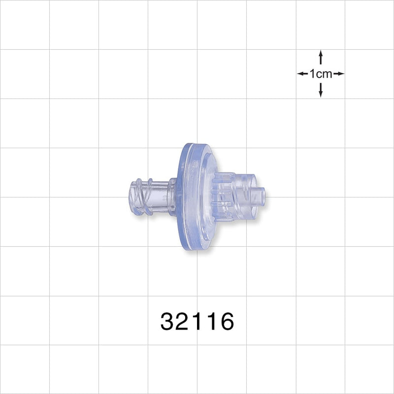 Transducer Protector, Female Luer Lock Inlet, Male Luer Lock Outlet -  - 32116
