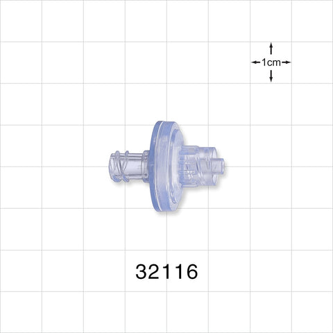 Transducer Protector, Female Luer Lock Inlet, Male Luer Lock Outlet -  - 32116
