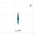 Guide Wire J Straightener, Blue - 0.09 OD (2.3 mm); Fits 0.025  to 0.03 inch Guide Wires (2.3 mm; 0.635 - 0.762 mm) - 32204