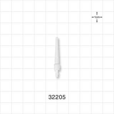 Guide Wire J Straightener, White - 0.129 inch OD (3.27 mm); Fits 0.018 inch to 0.038 inch Guide Wires (0.457 mm - 0.965 mm) - 32205