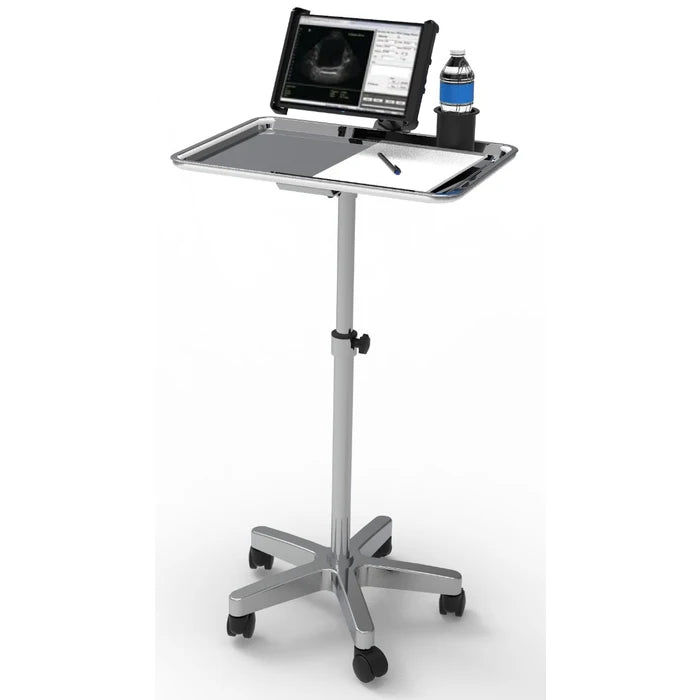 Rolling Cart with Locking Tablet Holder (Packaging - Each)