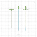 Tear Away Introducer Sheath with Dilator - 6 FR x 4.75 inch (121 mm) - 32345