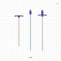 Tear Away Introducer Sheath with Dilator - 10 FR x 4.75 inch (121 mm) - 32352