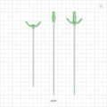 Tear-Away Introducer Sheath with Dilator, Griplock Hub - 6 FR x 5.437 inch (138 mm) - 32370