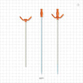 Tear-Away Introducer Sheath with Dilator, Griplock Hub - 7 FR x 5.437 inch (138 mm) - 32371