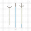 Tear-Away Introducer Sheath with Dilator, Griplock Hub - 11 FR x 5.437 inch (138 mm) - 32375