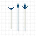 Tear-Away Introducer Sheath with Dilator, Griplock Hub - 18 FR x 5.437 inch (138 mm) - 32382