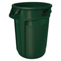 Newell Brands Dist. LLC Can Trash Brute Resin Integrated Cinches Vented/Rounded Handles 6/Case - FG263200DGRN
