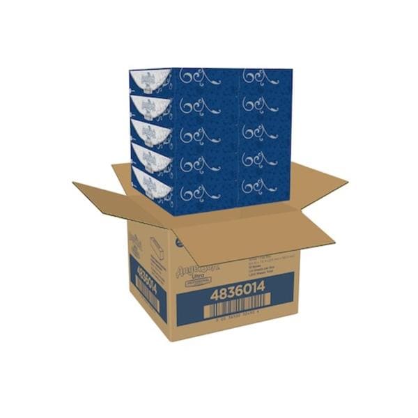 Georgia Pacific -Angel Soft Ultra Facial Tissue White 2 Ply Convenience Packs 10/Case 4836014