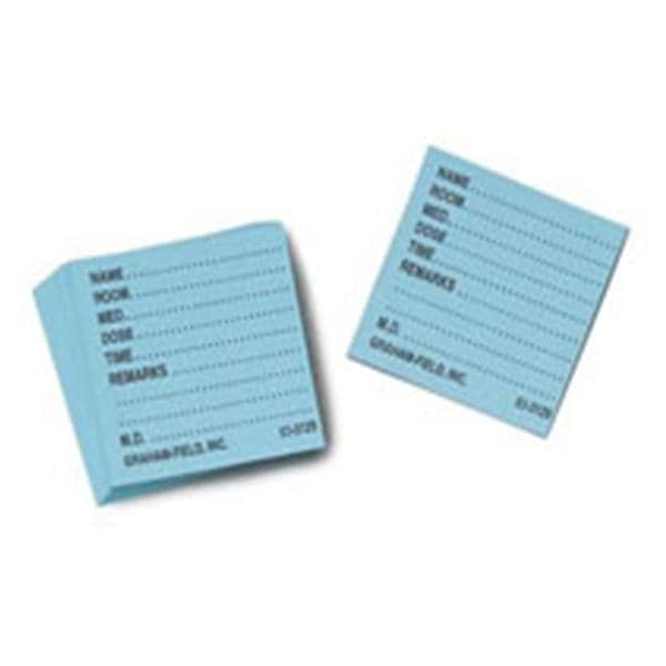 Graham-Field/Everest &Jennings Medicine Cards Pink 500/PK 500/Package - 3129 P