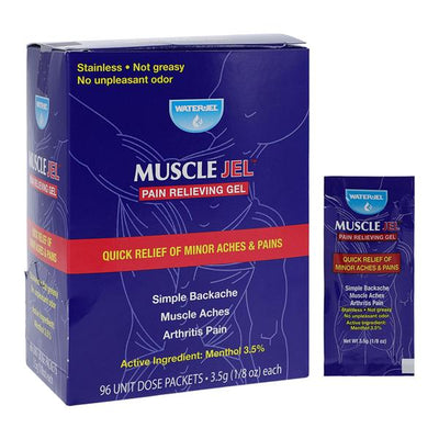 Safeguard US Operating LLC Muscle Jel Analgesic Gel 3.5gm 96/Box, 12 BX/CA - MJ1152.00.000
