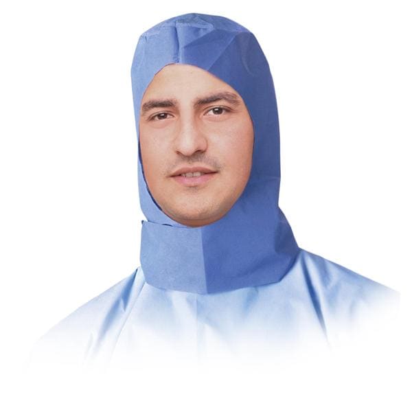 Medline Industries Inc Surgical Hood One Size Fits Most Blue 300/Ca  - NONSH100C