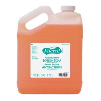 Gojo Industries Inc -Micrell Lotion Soap 1 Gallon Chloroxylenol / Ethanolamine Light Scent 4/Case 9755-04