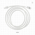 High-Pressure Coextruded Extension Line, Female Luer Lock to Male Luer Lock - 0.071 inch ID x 0.142 inch OD (1.8 mm x 3.6 mm); 59 inch (1499 mm); 1200 psi - 33018