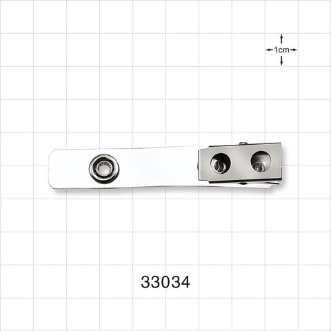 Alligator Clip with Snap Strap -  - 33034