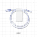 Extension Line, Female Luer Lock to Male Luer Slip - 0.094 inch ID x 0.145 inch OD (2.4 mm x 3.7 mm); 20 inch (508 mm) - 33062