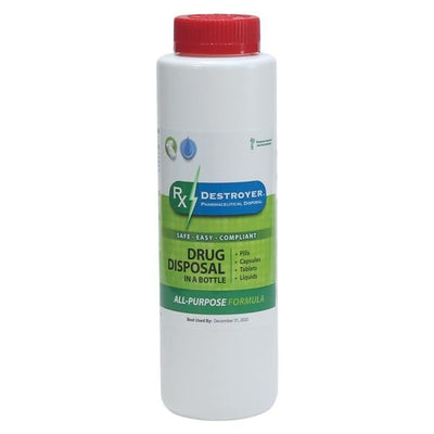 C2R Global Manufacturing Inc Rx Destroyer Pharma Disposal System 16oz 12/Case - RX16