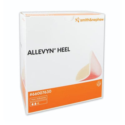 Smith & Nephew Wound Care Allevyn Hydrocellular Trilaminate Dressing 4-1/2x5-1/2" Sterile Hl NAdhr Abs LF, 6 BX/CA - 66007630