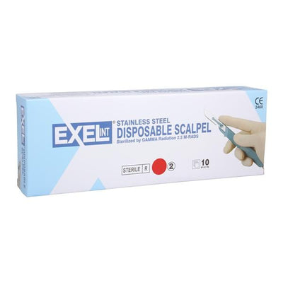 Exel International Inc Disposable Surgical Scalpel Sterile. - 29556
