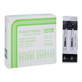 Exel International Inc Exel Stainless Steel Sterile Surgical Blade #15 Disposable 100/Bx. - 29508