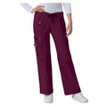 Dickies Dickies Scrub Pant 857455 Small Womens Adult Wine 8 Pockets Youtility Each - 857455-WINZ-S