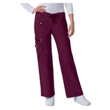 Dickies Dickies Scrub Pant 857455 Small Womens Adult Wine 8 Pockets Youtility Each - 857455-WINZ-S