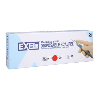 Exel International Inc Exel Disposable Surgical Scalpel Sterile. - 29552