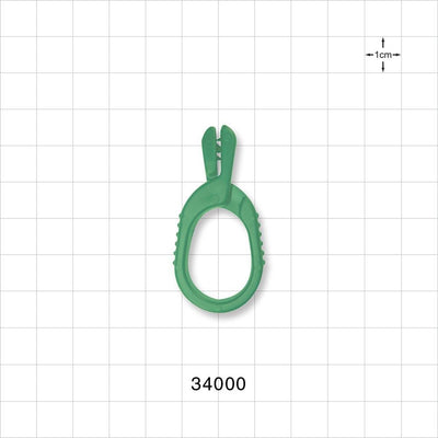 Sheet Clip, Green -  - 34000