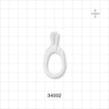 Sheet Clip, Natural White -  - 34002