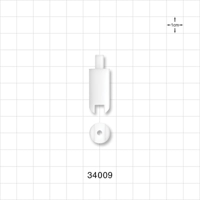 Tubing Weight, Natural - Fits 1/8 inch ID Tubing (0.125 inch, 3.18 mm) - 34009