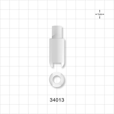 Tubing Weight, Natural - Fits 3/8 inch ID Tubing (0.375 inch, 9.53 mm) - 34013