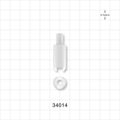 Tubing Weight, Natural - Fits 1/4 inch ID Tubing (0.25 inch, 6.35 mm) - 34014