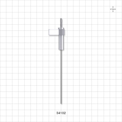 OneShot™ Inova Style Single-Use Filling Needle, 8 mm Hub, Barbed - 1.5 mm Needle ID; Fits 1/16 inch ID Tubing (0.063 inch, 1.59 mm) - 34102