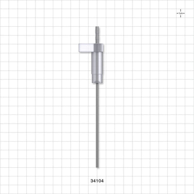 OneShot™ Inova Style Single-Use Filling Needle, 13 mm Hub, Barbed - 2.1 mm Needle ID; Fits 1/8 inch ID Tubing (0.125 inch, 3.18 mm) - 34104