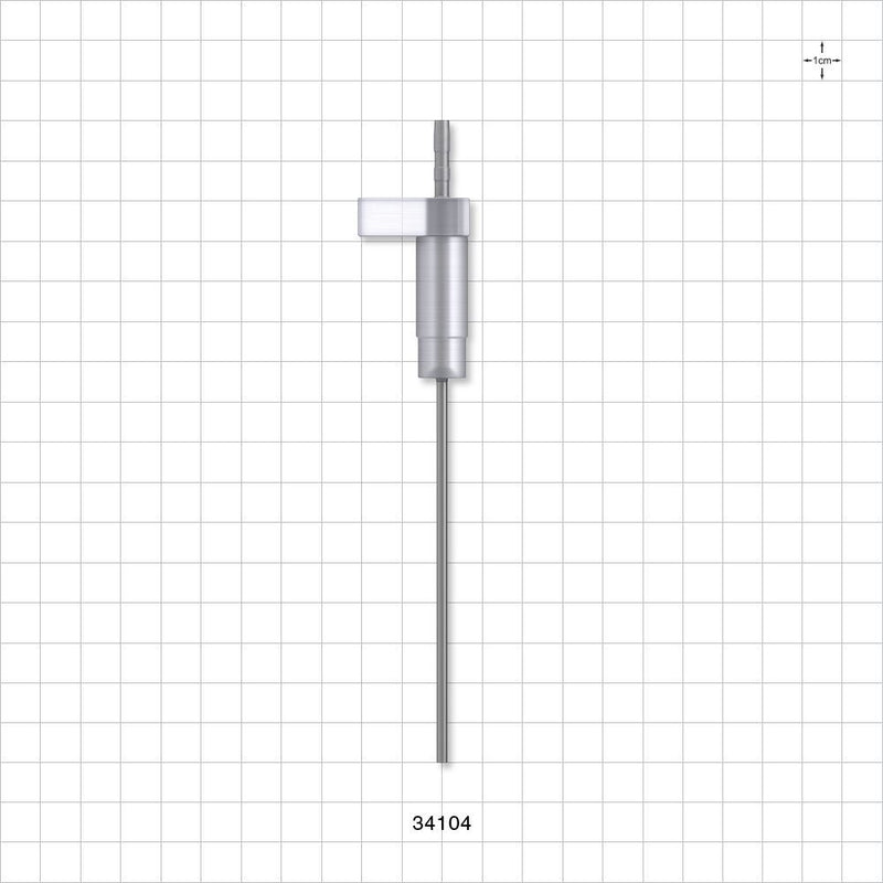 OneShot™ Inova Style Single-Use Filling Needle, 13 mm Hub, Barbed - 2.1 mm Needle ID; Fits 1/8 inch ID Tubing (0.125 inch, 3.18 mm) - 34104