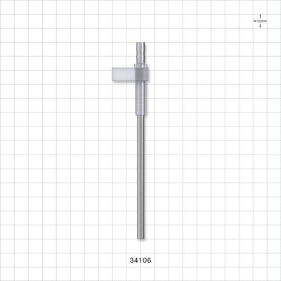 OneShot™ Inova Style Single-Use Filling Needle, 8 mm Hub, Barbed - 4 mm Needle ID; Fits 3/16 inch ID Tubing (0.188 inch, 4.76 mm) - 34106