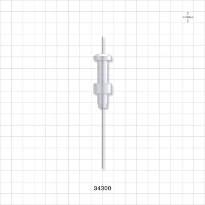 OneShot™ IMA Style Single-Use Filling Needle, Non-Barbed - 0.8 mm Needle ID; Fits 1/32 inch ID Tubing (0.031 inch, 0.79 mm) - 34300