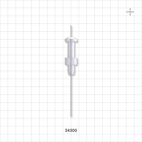 OneShot™ IMA Style Single-Use Filling Needle, Non-Barbed - 0.8 mm Needle ID; Fits 1/32 inch ID Tubing (0.031 inch, 0.79 mm) - 34300