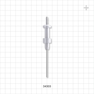 OneShot™ IMA Style Single-Use Filling Needle, Barbed - 2.1 mm Needle ID; Fits 1/8 inch ID Tubing (0.125 inch, 3.18 mm) - 34303